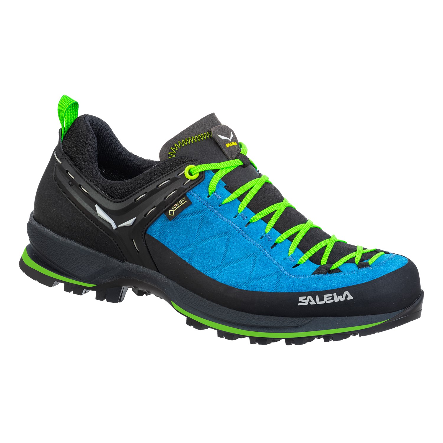 Salewa Men's Mountain Trainer 2 GORE-TEX® Hiking Shoes Blue/Green YUV-874210